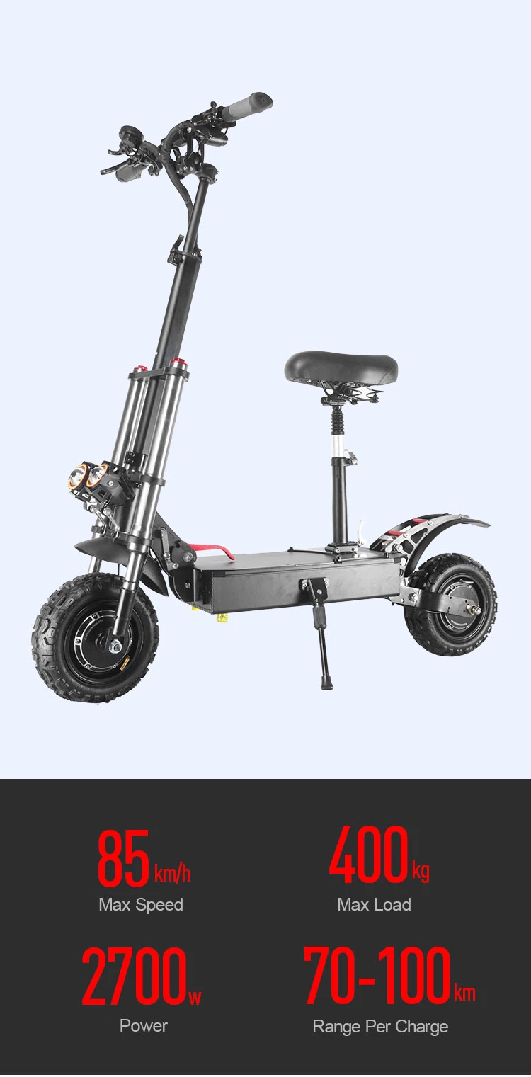 6000W off road adult scooter 7