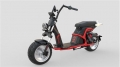 Fast Powerful Electric Chopper Motorcycle